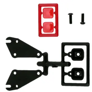 RPM Tail Light Set For RPM Slash Rear Bumper W/o Led's