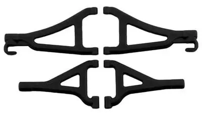 RPM Traxxas 1/16TH E-revo Front A-arms Black