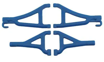 RPM Traxxas 1/16TH E-revo Front A-arms Blue