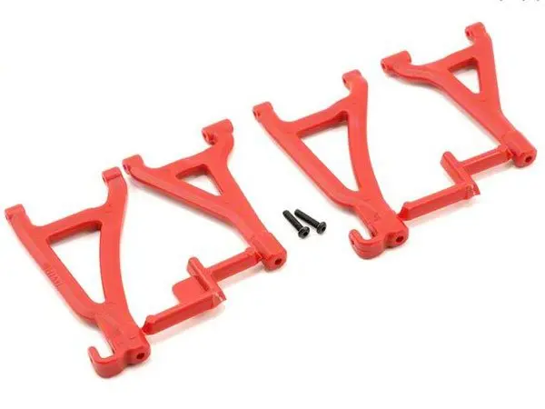 RPM Traxxas 1/16TH E-revo Front A-arms Red