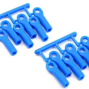 RPM Traxxas Long Rod Ends - Blue (12) Replaces Trx #5525