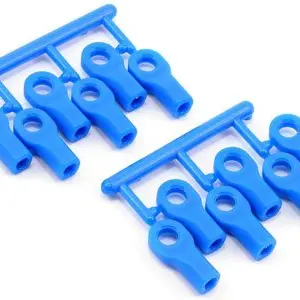 RPM Traxxas Short Rod Ends - Blue (12) Replaces Trx #5347