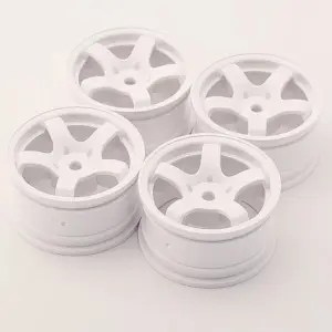 Sweep RC Sweep Mini 5-SPOKE Wheel Type A White (4)