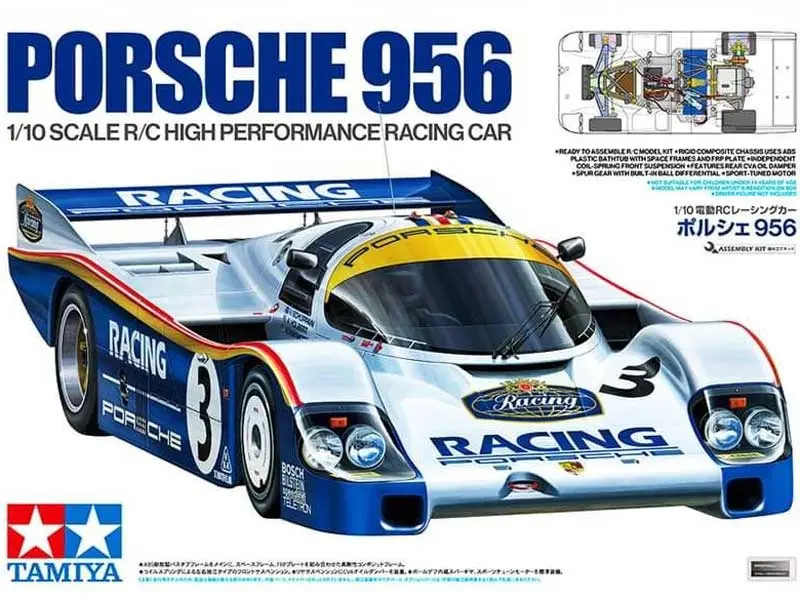 Tamiya 1/10 Porsche 956 Group C