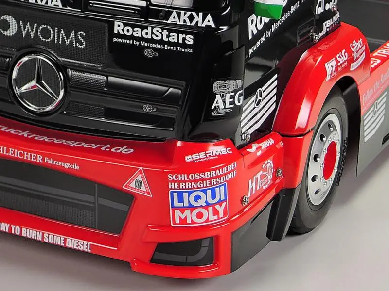 Tamiya 1/14 Tankpool24 Racing Mercedes-Benz Actros MP4 (TT-01E)