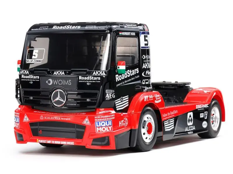 Tamiya 1/14 Tankpool24 Racing Mercedes-Benz Actros MP4 (TT-01E)
