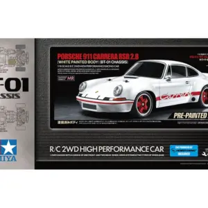 Tamiya 911 Carrera RSR2.8 White Painted Body - BT-01