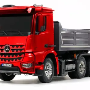 Tamiya Arocs 3348 Tipper Pre-Painted Red/ Silver