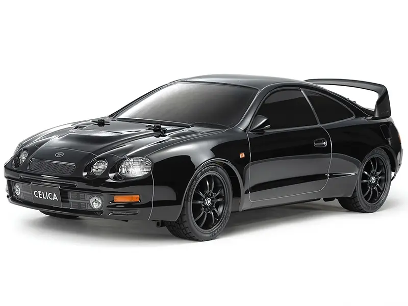 Tamiya GT-FOUR (ST205) Black Painted Body (TT-02)