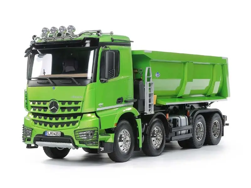 Tamiya Mercedes-Benz Arocs 4151 8x4 Tipper Truck (Candy Green Edition)