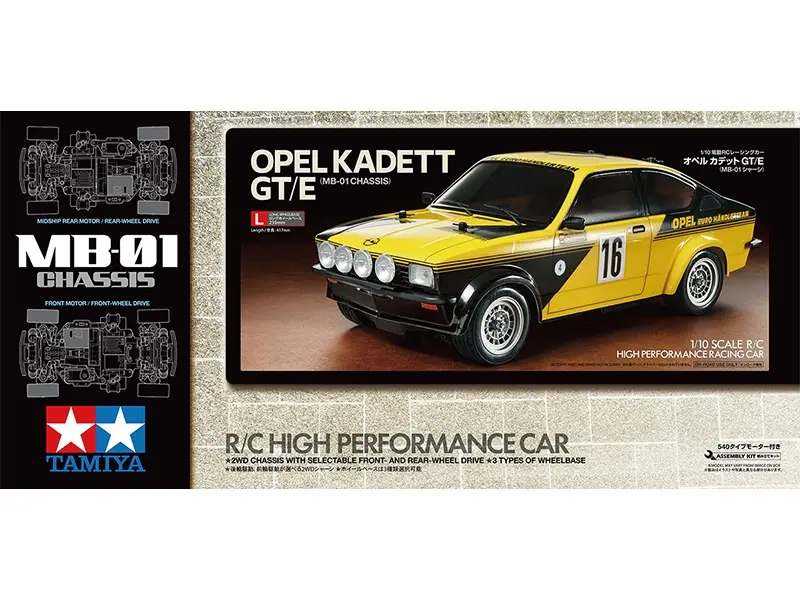 Tamiya Opel Kadett GT/E (MB-01)