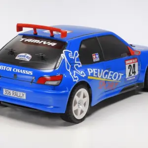 Tamiya Peugeot 306 Maxi with Blue Pre-Painted Bodyshell (BT-01)
