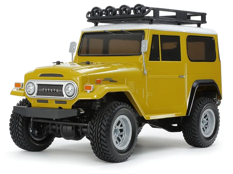 Tamiya Toyota LC 40 Yellow Painted CC-02