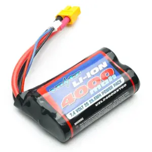 Voltz Li-ion 7.4V 2s 4000MAH Battery W/XT60 Plug