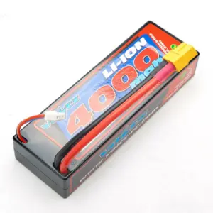 Voltz Li-ion 7.4V 2S 4000MAH Hardcase Battery W/XT60 Plug