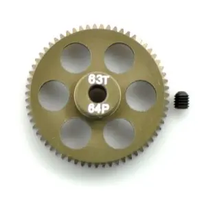 PINION GEAR  64P 63T 7075 HARD