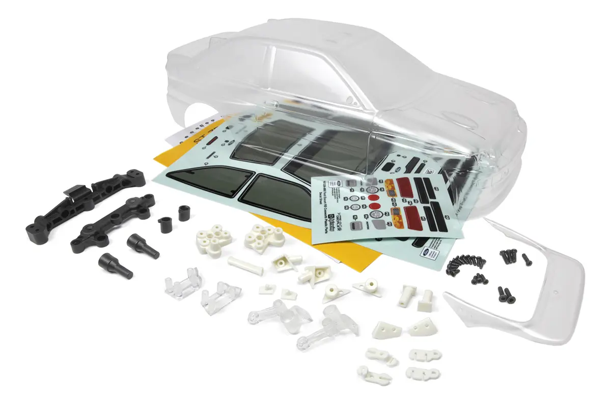 HPI Racing Ford Escort RS Cosworth Clear Body