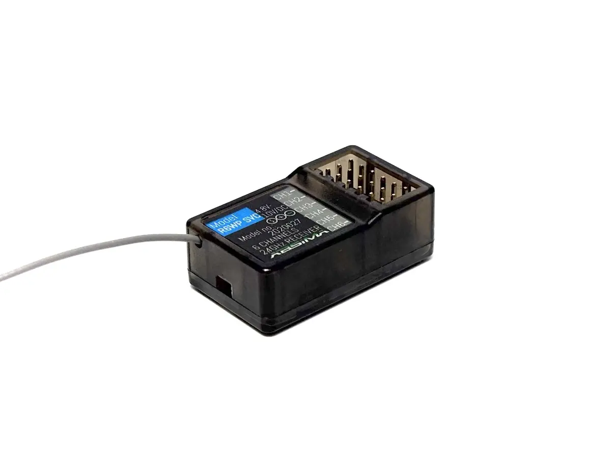 Absima 6-Channel Receiver "R6WP-GYRO" 2.4 GHz (2020028)