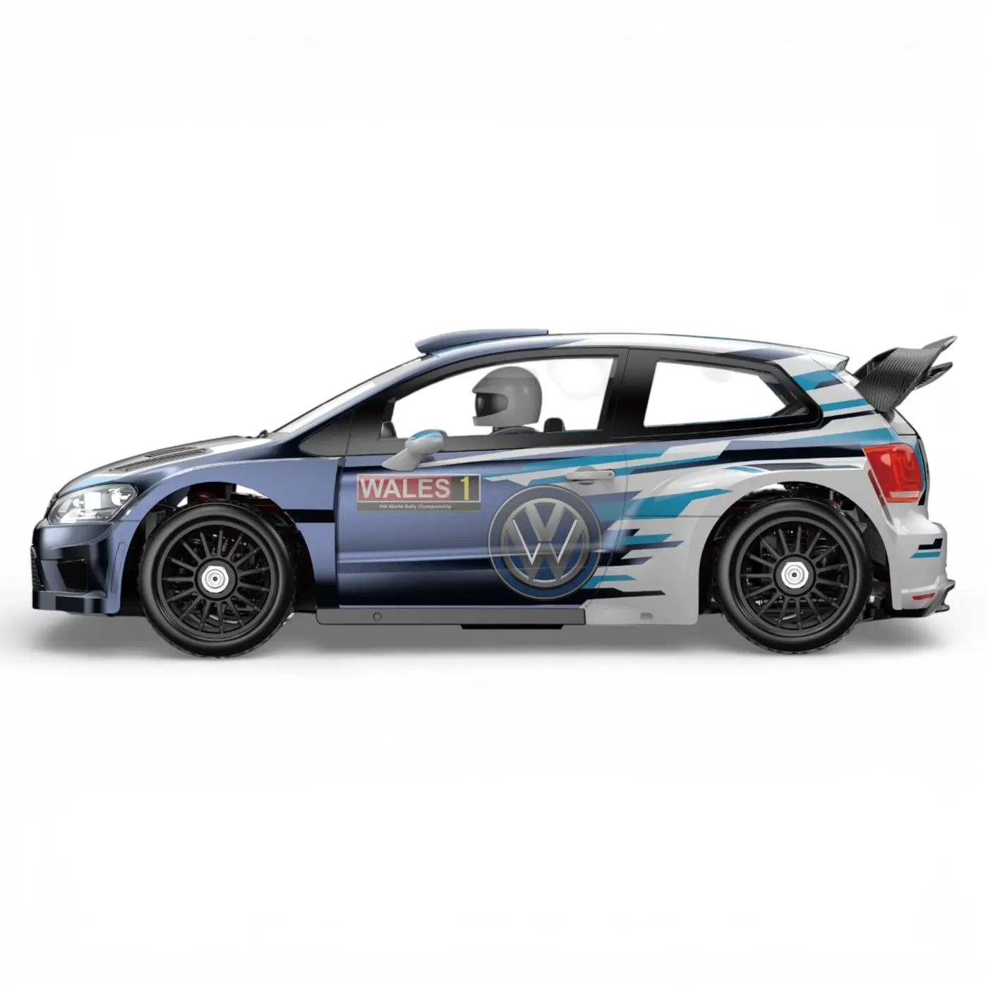 MJX Hyper Go 7304 VW Polo R WRC 1/7 Brushless 4WD RC Rally Car with Battery and Charger - photo 3