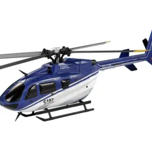 RC ERA C187 EC135 Gyro Stabilised RC Helicopter, Blue - photo 1