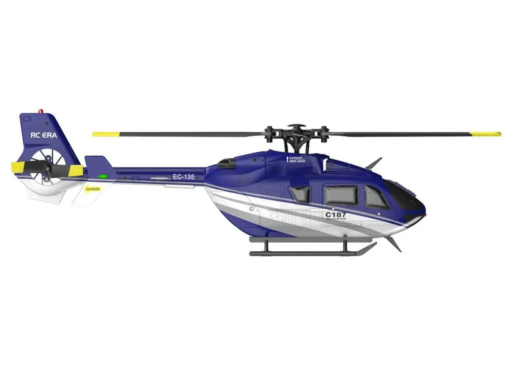 RC ERA C187 EC135 Gyro Stabilised RC Helicopter, Blue - photo 2