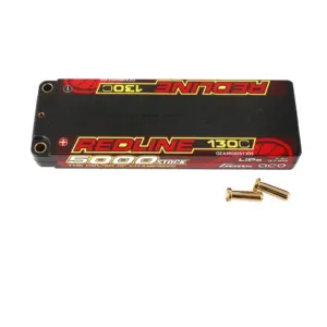GensAce Redline 1.0 Low Prof 2S HV 7.6V-140C-5000 138x46x18mm 223g *