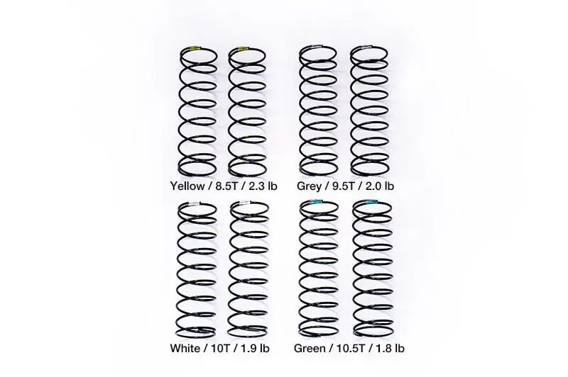 Koswork Big Bore Rear Shock Spring Set 61mm. 1.8/1.9/2.0/2.3 (4)