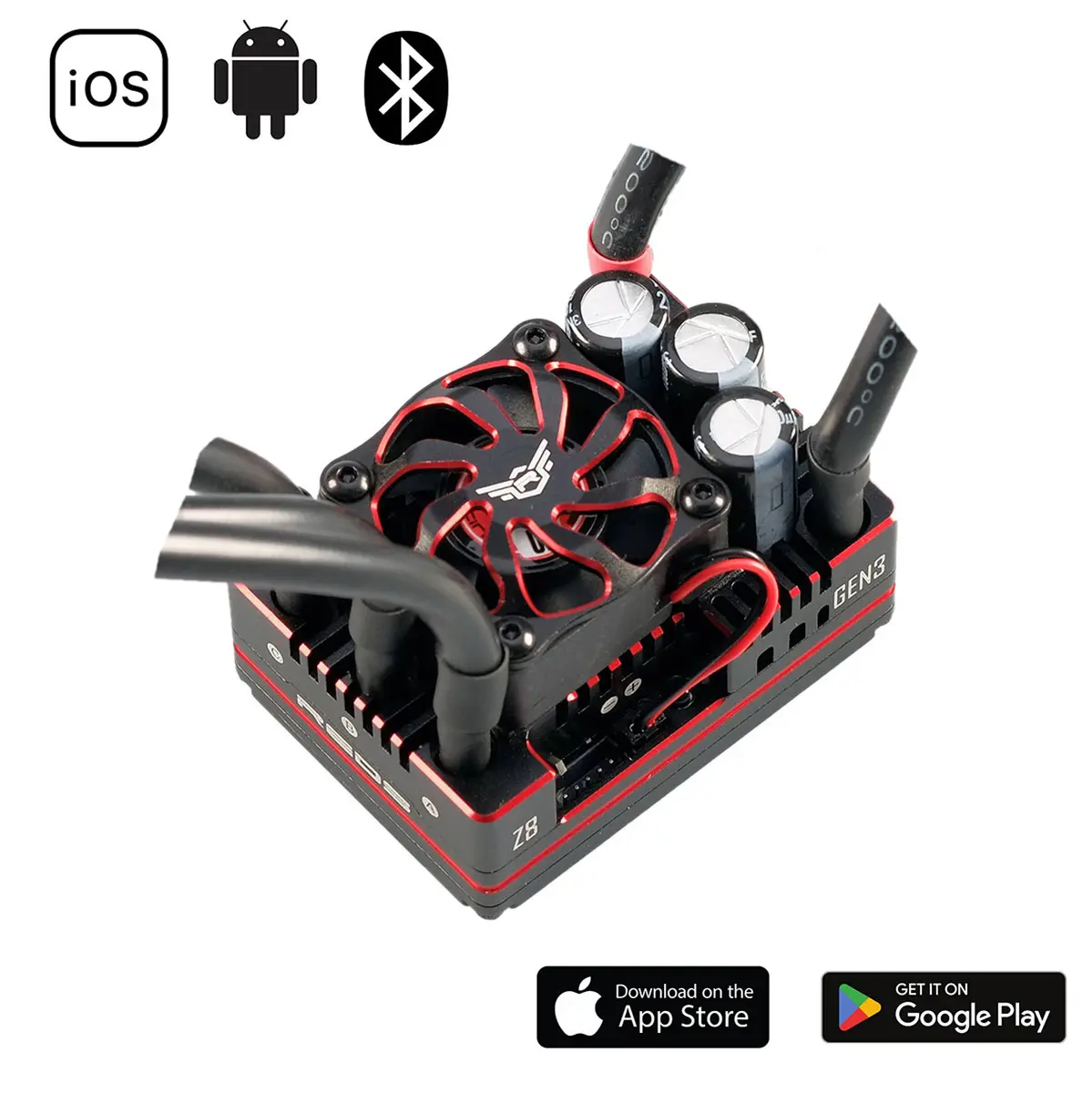 Reds ESC Z8 PRO 220A 1:8 GEN 3 Bluetooth – view 2