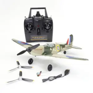 Volantex Spitfire 4CH 400mm Brushed w/gyro EPP RTF
