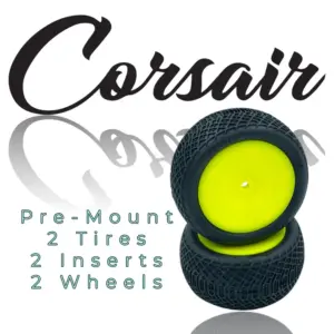Pro-Motion Corsair 2.2'' Rear Tyres Pre-Mount – view 2