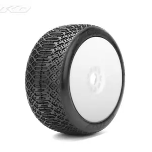 Jetko J One LIGHT COMPOSITE SOFT 1:8 Buggy White Wheels (2)