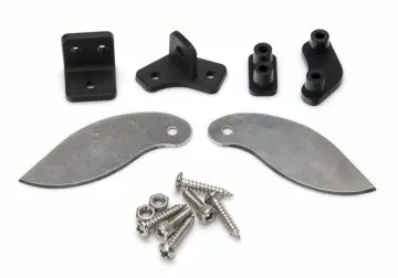 Joysway Alpha Stainless Steel Turn Fins & Plastic Stand Set
