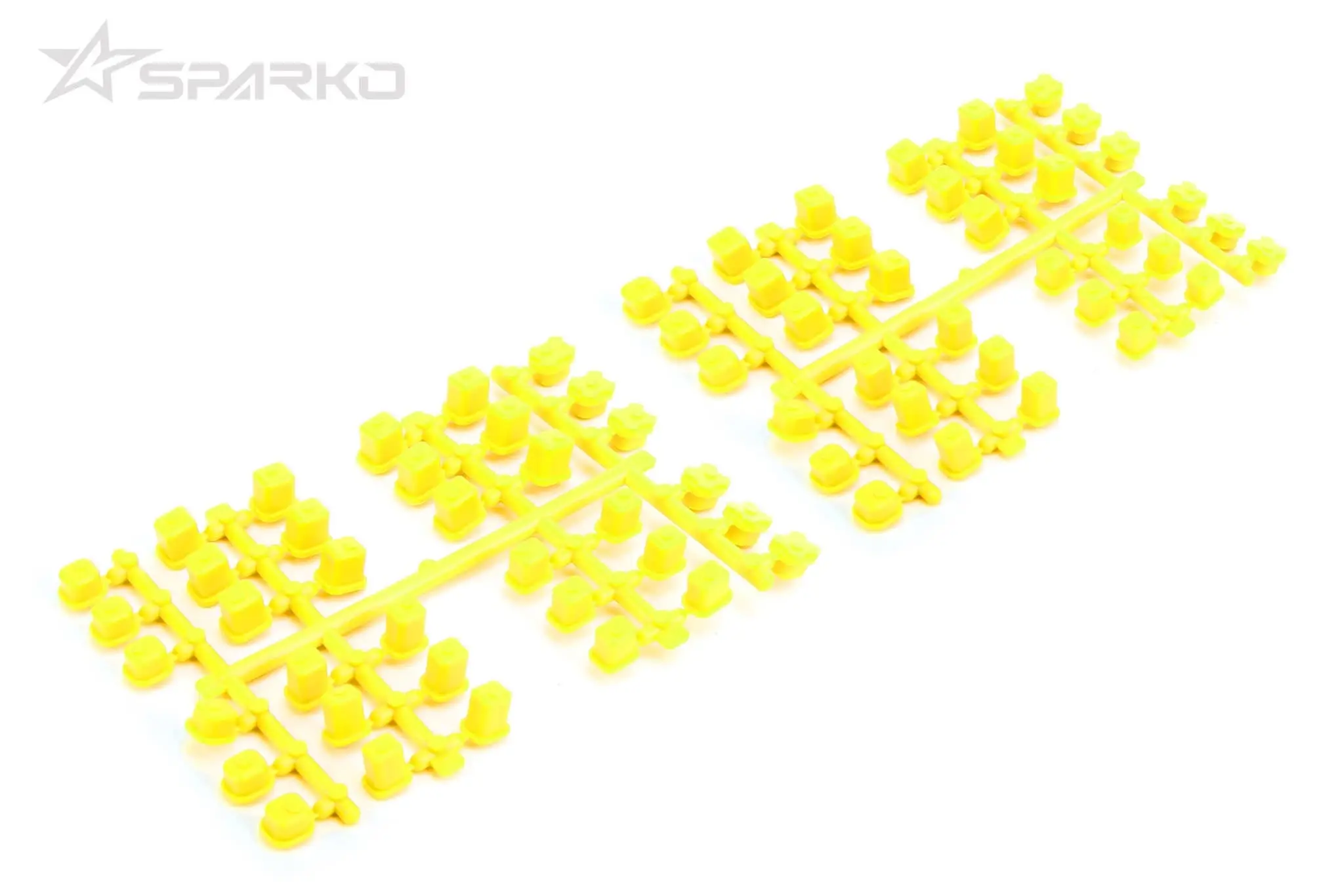 Sparko F8 Yellow Plastic Arm Holder Insert Set (2)