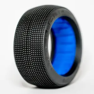 OGO Racing Tires 1:8 Buggy VULCANO MEDIUM/SOFT "V2" Rubber+Insert (2) (B1206MS)