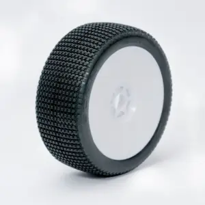 OGO Racing Tires 1:8 Buggy TWISTER MEDIUM "V2" pre-mounted white (2) (B1510GMW)