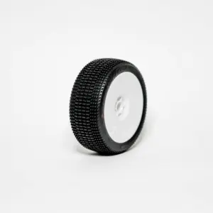 OGO Racing Tires 1:8 Buggy WIND HARD "V2" pre-mounted white (2) (B2207GHW)
