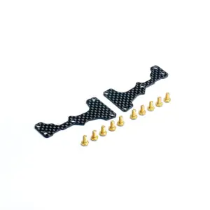 Koswork Carbon 1.5mm Front Arm Stiffener Set for Inferno MP11