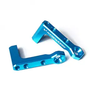 Koswork Servo Mount BB-01 for Tamiya BBX (2) Blue