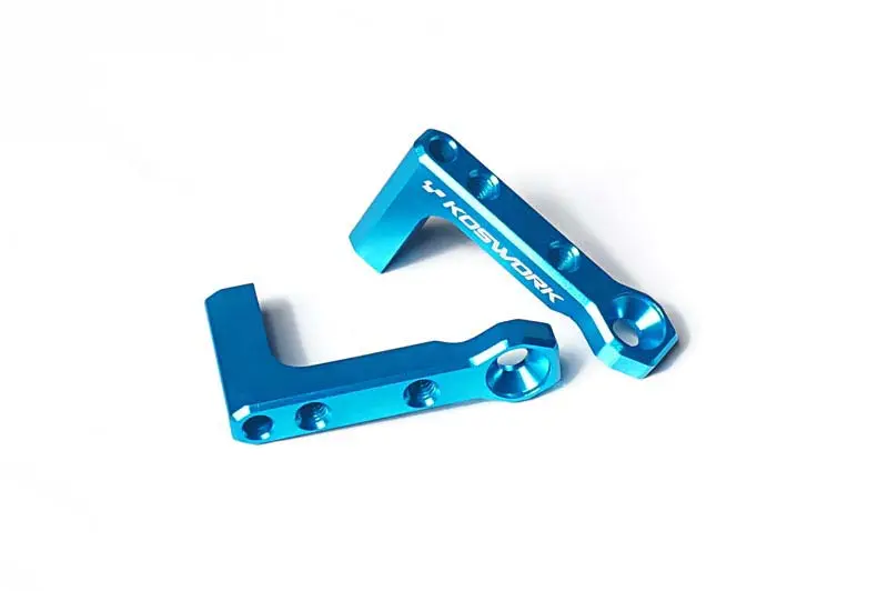 Koswork Servo Mount BB-01 for Tamiya BBX (2) Blue