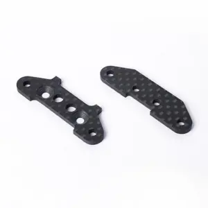 Koswork Carbon Suspension Holders 2.0mm for Kyosho Optima Mid (2)