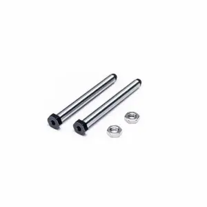 Koswork AE RC10 Rear Outer 34.8mm Hardened Hinge Pin w/nuts (2)