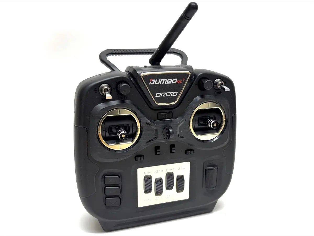 DumboRC 10-channel Stick Radio Set "DRC10" 2.4GHz (DRC10)