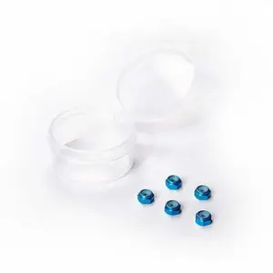 Koswork Nylon Lock Nuts M2 Blue for Kyosho Mini-Z Series (5)