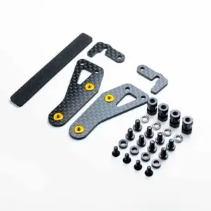 Koswork 2.0mm Shorty Battery Mount Set for Kyosho Turbo Optima Mid SP