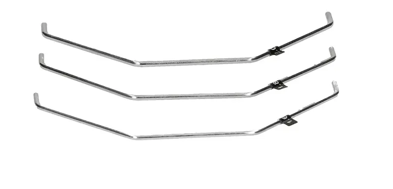 HB Racing D418 Rear Sway-Bar set (1.6/1.8/2.0mm) (HB204416)