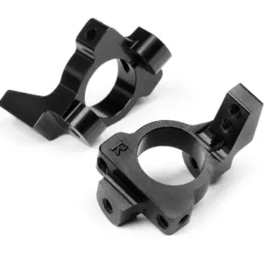 HB Racing Aluminum Front Spindle Carrier Set (10 Degrees) (HB67215)