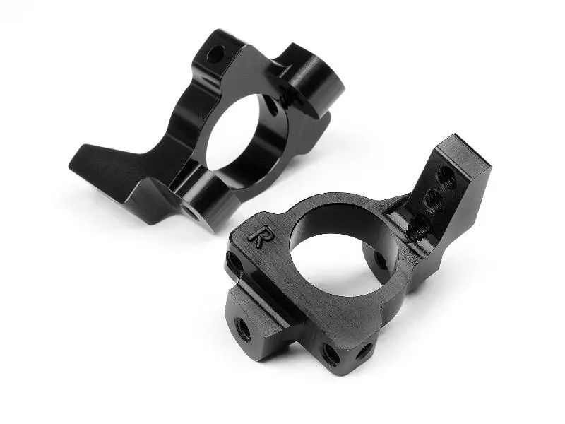 HB Racing Aluminum Front Spindle Carrier Set (10 Degrees) (HB67215)
