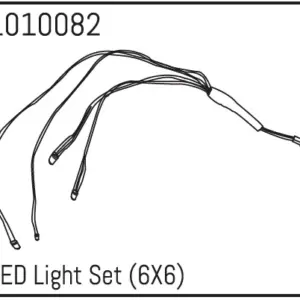 Hobby Plus LED Light Set (6X6) (HBP240104)