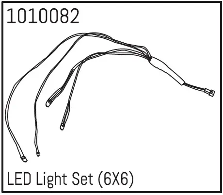 Hobby Plus LED Light Set (6X6) (HBP240104)