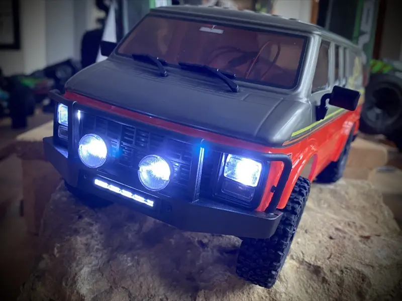 Hobby Plus Rock Van Spot Light Set - PRO Crawler 1:18 (optional) (HBP240247)